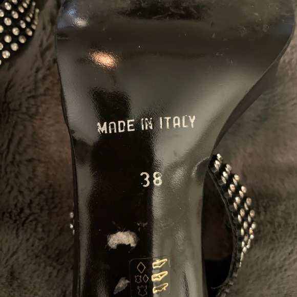 Stephane de Raucourt Crystal Heels - size 38. - Picture 4 of 6